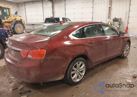 2017 Chevrolet Impala 1Lt from USA, damaged, VIN 2G1105S32H9114066